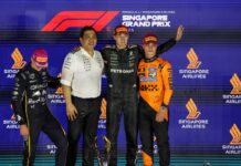 George Russell gana el GP de Singapur, mientras McLaren retiene el título de Constructores