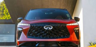 Infiniti QX65 Autograph del 2027, con un elegante diseño exterior